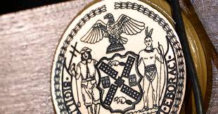 Check spelling or type a new query. N Y C Seal With A Native American In Loincloth Faces Scrutiny Flipboard