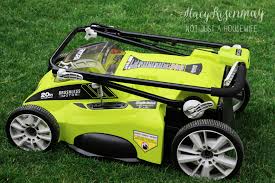 Home depot has ryobi 20 in. Ryobi 40v Lawn Mower Review Stacy Risenmay