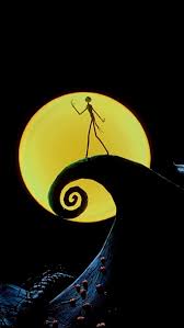 Enjoy halloween lock screen : Halloween Jack Skellington And Lockscreen Image Nightmare Before Christmas Jack Skellington Moon 640x1136 Wallpaper Teahub Io