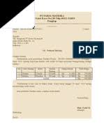 Adapun informasi detail dari setiap bagian surat berdasarkan informasi dari surat penawaran barang yang telah saudara kirimkan pada tanggal 17 maret 2018 dengan nomor 357/spb/je/iii/2018. 9 Contoh Surat Pesanan Barang Elektronik