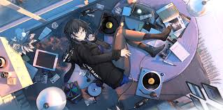Find the latest in anime music at last.fm. Wallpaper Anime Girls Music 2500x1236 Snc 1680415 Hd Wallpapers Wallhere