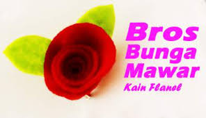 Cara membuat buket bunga mawar dari kain flanel mudah dan cantik. Cara Membuat Bros Bunga Mawar Dari Kain Flanel