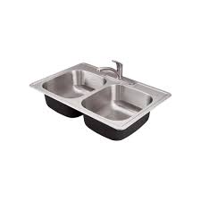 Zoro.com has been visited by 100k+ users in the past month Reviews For American Standard Colony Pro Ada Drop In Stainless Steel 33 In Double Bowl All In One Kitchen Sink With Faucet In Stainless Steel 22db 6332283c 075 The Home Depot