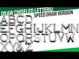 Maybe you would like to learn more about one of these? Video How To Draw 3d Letters A Z