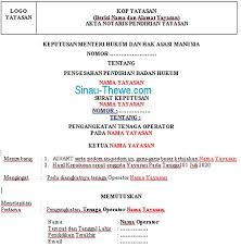 Check spelling or type a new query. Download Contoh Sk Operator Yayasan Seluruh Jenjang Pendidikan Tahun 2020 2021 Sinau Thewe Com