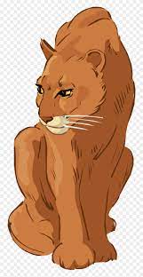 Free Lion Clipart - Cougar Animal Clipart Gif - Free Transparent PNG  Clipart Images Download