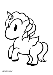 Unicorns highlight broadly in children cartoons, literature and shows. Kawaii Coloring Pages For Kids Unicorn Drawing With Crayons