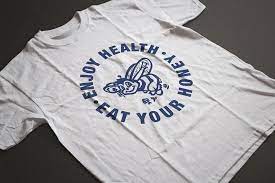 Enjoy Health Eat Your Honey Unisex Shirt Harry Styles Merch White Grey Gold Blue Pink Harry Styles Merch Harry Styles Shirt Harry Styles Looks