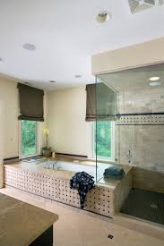 Check spelling or type a new query. Master Bath Features Tumbled Dourdan Stone Tile And Black Glossy Marble Liner Transitional Bathroom Chicago By Orren Pickell Building Group Houzz
