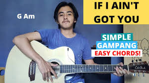 You have to hand it to alicia keys for writing one of the most recognizable piano parts in the biz. Chord Simple Gampang If I Ain T Got You Giveon Alicia Keys Tutorial Gitar Easy Chords Youtube