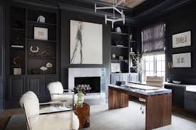 See more ideas about home office design, office design, design. 25 Gorgeous Home Offices With Black Walls Digsdigs