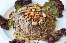Mansaf Rice With Lamb Lebanese Recipes Cypriot Food Mansaf