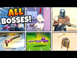 One of these challenges tasks players with deal 500 damage to bosses. All Bosses Mythic Weapons Guide In Fortnite Season 5 Chapter 2 Video