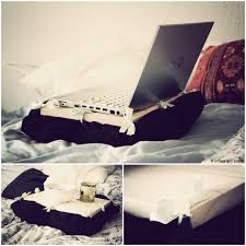 Tragbarer tisch, fürs zuhause, büro, tragbar, für krankenhäuser, sofa, rollrad, laptop, computer mit ablagefächern. Diy Laptophalter Tisch Furs Bett Selbstgemacht
