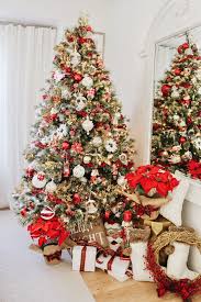 See more ideas about christmas, christmas decorations, christmas deco. Red White New England Style Christmas Tree Kristywicks Com