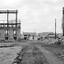 This is the current site of sony pictures studios. The Backlot During Demolition The New Sub Development Can Be Seen In The Background In And Out Movie The Backlot Culver City