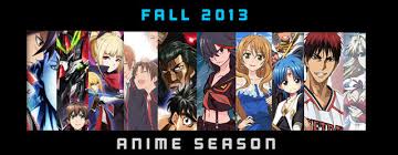 Fall 2013 Anime Season Anime Evo