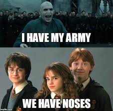 Harry Potter Memes Army And Noses Harrypotterhumor Harry Potter Voldemort Harry Potter Memes Hilarious Harry Potter Jokes
