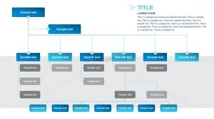 Organizational Chart Hierarchy Powerpoint Slidemodel