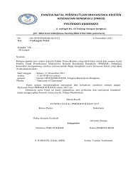 Ada dua jenis surat undangan yaitu surat undangan tidak resmi dan resmi. Surat Undangan Natal