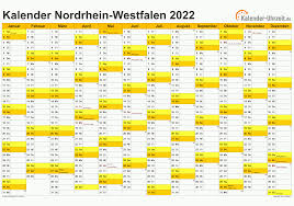 Jul 25, 2021 · ferien bayern 2021 als pdf oder excel. Feiertage 2022 Nordrhein Westfalen Kalender
