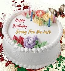 Belated Happy Birthday Cake Images With Name Edit Belated Happy Birthday To Reesh Greetings Wishes Birthday Cake Writing Happy Birthday Cake Pictures Happy Birthday Sharon