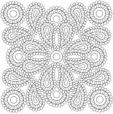 A, adult coloring pages paisley Paisley Coloring Pages For Adults