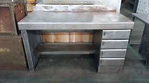 Check spelling or type a new query. Industrial 4 Drawer Stainless Steel Desk Antiquities Warehouse