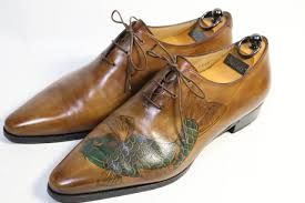 248 レア 極上 ベルルッティ タトゥー 鯉の刺青 ツリー付き shoesaholic 公式 高級靴の買取委託と中古usedの通販サイト ドレスシューズ メンズ ドレスシューズ 高級 靴