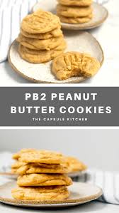 Pb2 Peanut Butter Cookies Mimi Newman Recipe In 2020 Peanut Butter Recipes Peanut Butter Powder Recipes Classic Peanut Butter Cookies