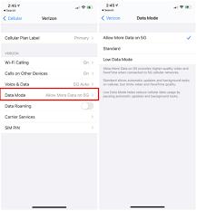 Setelah itu tutup menu setting dan coba gunakan koneksi internet untuk berselanjar. Iphone 12 5g Settings How To Save Data And Battery Macrumors