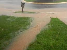 Water can pool in any number of areas on your property, and while it may be great for ducks, it can cause serious and costly damage. Control Heavy Runoff Solving Drainage And Erosion Problems Northern Virginia Soil And Water Conservation District