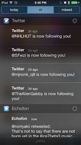 The Ios 7 Notification Center Apple New New Operating System Mobile App