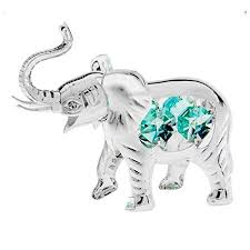 Exquisite Elephant Christmas Tree Ornaments Elephant Figurines Elephant Ornament Elephant Statue
