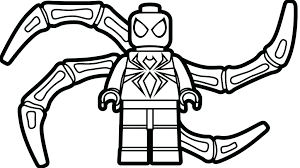 Spiderman crawls up a brick wall. Ultimate Spiderman Black Spiderman Coloring Pages Novocom Top