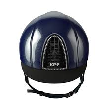Kep Italia Cromo Shine Blue Helmet Swarovski