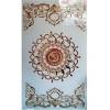Clear round glass table top, 1/4 in. 1