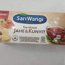 Jual Sariwangi Teh Hitam Jahe Kunyit 25s 1 5gr Kota Surabaya Trikopi Tokopedia