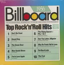 Various Billboard Top Rock Roll Hits 1956 Lp Cut Out