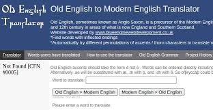 Maybe you would like to learn more about one of these? 8 Best Free Old English Translator Websites 2021