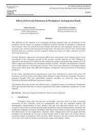 Employees can work from home one day a week. Pdf Effect Of Diversity Elements At Workplace An Empirical Study