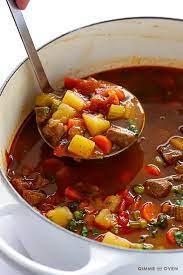 Vegetable Beef Soup Gimme Some Oven Recipe Beef Soup Recipes Vegetable Beef Soup Beef Soup