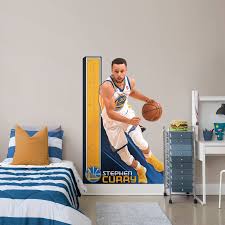 Stephen Curry Growth Chart Life Size Officially Licensed Nba Removable Wall Decal