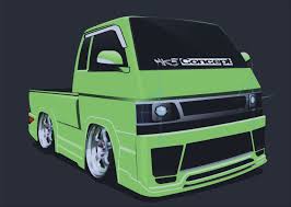 Karpet alas bak mobil suzuki new carry pick up. Vektor L300 Modifikasi Mobil Mobil Stiker Mobil