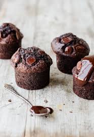 Bakery Style Double Chocolate Muffins Pretty Simple Sweet Recipe Double Chocolate Muffins Chocolate Muffins Desserts