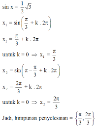 Check spelling or type a new query. Matematika Kelas 10 Persamaan Trigonometri Sederhana