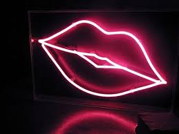 Lips Neon Lights Tumblr Neon Signs Neon Lips Neon