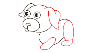 Download nu deze schattige dieren kawaii tekens vector frame anime baby koala knipperende ezel wasbeer lachende bever emoji geïsoleerde vierkante rand met tekstruimte kinderen boek illustratie poster design element vectorillustratie. Hoe Teken Je Een Hond Hond Tekenen In Stappen Tijd Met Kinderen