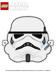 Lego Star Wars Stormtrooper Mask Lego Star Wars Birthday Star Wars Printables Lego Star Wars Party