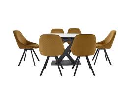 Accordingly, they are carefully selected and classified according to. Arctic Extending Dining Table With White Top And 6 Swivel Chairs Furniture Village